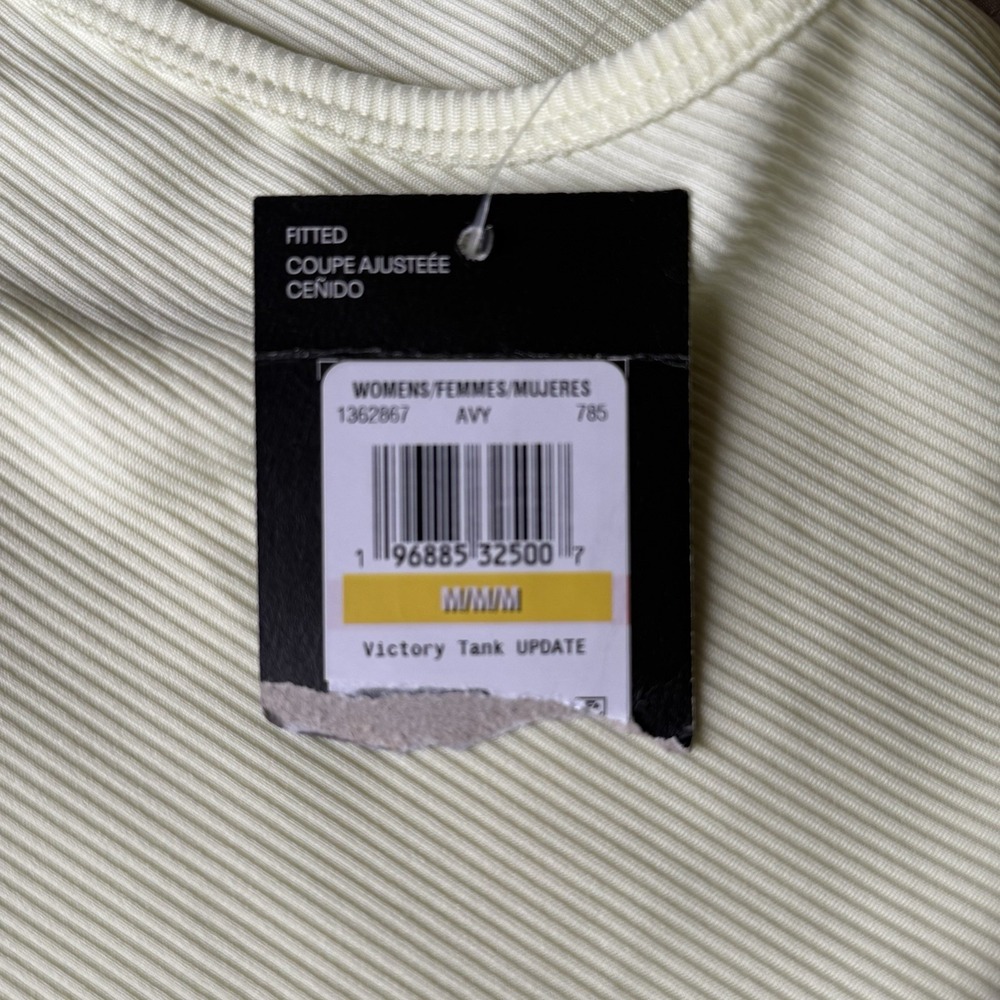 Under Armour Womens Victory Tank Top Update Size Medium 1362867-785 NWT Yellow - Picture 8 of 8
